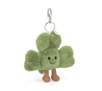 Jellycat Amuseables Siofra Charm de sac trèfle - Collection printemps 2026 exclusive Jellycat
