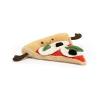 Jellycat Amuseables Tranche de pizza - H : 23 cm x l : 19 cm x P : 5 cm