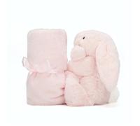 Jellycat Doudou Lapin Rose Joyeux