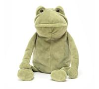 Jellycat Fergus Grenouille en Peluche, Taille M, 33 cm - Jouet en Peluche amphibien - Cadeau Classique pour Enfant