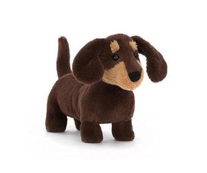 Jellycat Otto Sausage Dog Small - L: 17 cm x l: 5 cm x h: 13 cm