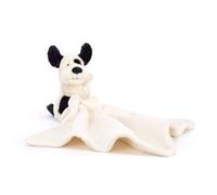 Jellycat - Peluche Chien Bashful Black and Cream Puppy avec doudou