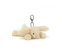 Jellycat Smudge Breloque de sac lapin 7,6 cm - Porte-clés en peluche lapin et lapin - Excellente idée cadeau