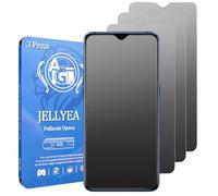 JELLYEA 3-Pièces Verre Trempé Mat pour Redmi 9 / Note 8 Pro - Protection Écran Anti-reflets, Anti-empreinte Digitale, 9H Vitre Protecteur pour Xiaomi Redmi Note 8 Pro/Redmi 9, 6.39"