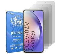 JELLYEA Film Mat pour Samsung Galaxy A70/A70S [3-pcs] Verre Trempé Anti-reflet Anti-rayures Anti-bulle 9H Film de Protection pour Galaxy A70s/A70, 6.7"