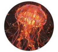 Jellyfish 1000 Pièces Puzzle Person-Focused Imagery Amusant, Stimulant Et Stimulant Cadeaux pour La Famille Et Les Amis Jeu Créatif Puzzle Juguetes De Desafío Familiar 1000pcs (67.5x67.5cm)