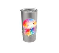 Jellyfish Cute Kawaii Gobelet isotherme en acier inoxydable double paroi
