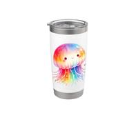 Jellyfish Cute Kawaii Gobelet isotherme en acier inoxydable double paroi