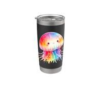 Jellyfish Cute Kawaii Gobelet isotherme en acier inoxydable double paroi