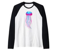 Jellyfish Ocean Decor Jelly Fish Shirt Sea Animals T-Shirt Manche Raglan