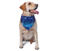 Jellyfish Palace Pet Bandana triangle réglable pour chats et chiens | Doux, respirant et confortable. Accessoire élégant. Facile à mettre et à enlever. Lavable en machine.