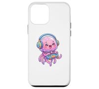 Jellyfish Playing Video Game Marine Sea Jellies Gamers Coque pour iPhone 12 Mini