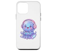 Jellyfish Playing Video Game Marine Sea Jellies Gamers Coque pour iPhone 12 Mini