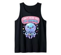 Jellyfish Video Gamer, Gaming Can't Hear You I'm Gaming Débardeur