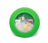 Jellystone Designs, Jeu Sensoriel Peekaboo Bag Farm pour enfants, aide au développement sensoriel et cognitif, dos en silicone antidérapant