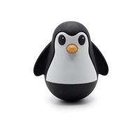Jellystone Designs Jouet Roly-Poly Pingouin noir à contraste élevé pour bébé