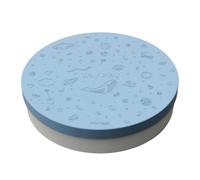 Jellystone Designs, Plateau de Jeu 2 en 1 avec Couvercle, Jeu sensoriel pour Enfants à partir de 3 Ans, Bleu Doux, 35,5 x 6 cm