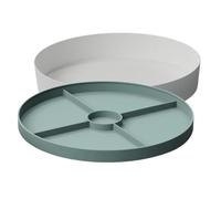 Jellystone Designs, Plateau de Jeu en Fibre de Bambou et mélamine, Couleur Sauge, 35,5 x 6 cm