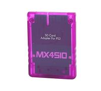 Jelquix Adaptateur de Lecteur de Carte Mémoire dédié Plug and Play, Facile à Utiliser pour Console FAT, Matériau ABS (Violet translucide)