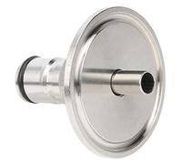 Jelquix Adaptateur de Poteau de Verrouillage à Gaz de 1,5 Pouces avec Conception sans Soudure, Raccord de Brassage de Bière Durable pour Brasseurs Amateurs, Acier Inoxydable 304, 1 Pièce