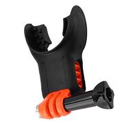 Jelquix Adaptateur Ergonomique de Support de Bouche de Surf, Support D'embout Buccal Confortable et Stable pour Caméra D'action, Idéal pour les Vidéos de Surf, adapté aux Amateurs de Sports Nautiques,