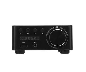 Jelquix Amplificateur Bluetooth pour Domestique, 80W X 2 Stéréo | Ampli numérique Bluetooth 5.0, lecteur SD USB, prise en charge des haut-parleurs passifs 4 6 8 16 Ohm
