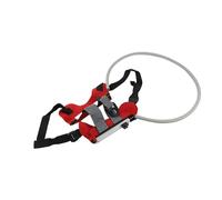 Jelquix Anneau Anti-Collision pour Chien Aveugle, Harnais Réfléchissant Portable et Réglable pour Animaux de Compagnie, pour la sécurité de la Marche, Matériau en Polyester (M)