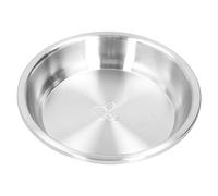 Jelquix Assiette Creuse en Acier Inoxydable Robuste pour la Cuisine Domestique et un Usage Professionnel, Plat de Service Réutilisable pour Salade et Soupe de Différentes Tailles (Assiette creuse