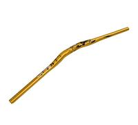 Jelquix Barre élévatrice de Vélo, Guidon de Piste de Roue en Alliage d'aluminium, Diamètre de Montage de 31,8 Mm, Longueur de 780 Mm, avec Conception Ergonomique Antidérapante, pour Vélos (YELLOW)