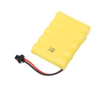 Jelquix Batterie Rechargeable au Lithium Légère 6,0 V 700 MAh pour Voitures RC, Longue Durée de Vie de la Batterie, Protection de sécurité, 6 V SM 2P pour Enfants