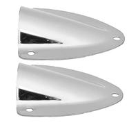 Jelquix Câble de Bateau adapté au Couvercle D'aération, Conception de Coque en Acier Inoxydable, Installation Facile pour Le Câblage, 57x55mm, 2 Pièces