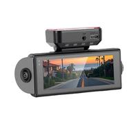 Jelquix Caméra Embarquée 4K, Angle 170°, Mode Nuit Avant, Caméra de Recul
