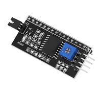 Jelquix Carte Adaptateur LCD1602, Module I2C Compact pour écran LCD 5V 1602-économise 5 Ports IO