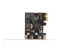 Jelquix Carte D'extension PCI E vers Type C, Transmission Stable, 5Gbps, 2 Ports, Système Compatible pour