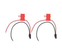 Jelquix Cordon d'alimentation pour Radio Mobile, 2 Pièces, Câble d'alimentation Fondu Durable pour Divers Appareils CDM1250 GM360 CM140 GM3188 GM3688