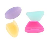 Jelquix Coussin Repose-pouce pour Flûte, Coussinets en Silicone Souple, 4 Pièces pour Joueurs de Flûte, Installation Facile Colorée