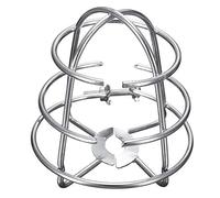Jelquix Couvercle de Protection Universel pour Tête d'arroseur d'incendie, Cage de Protection Anti-Collision Argentée avec Crochet de Verrouillage pour Plafond Mural, Commercial et Résidentiel