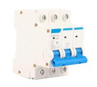 Jelquix Disjoncteur Miniature Haute capacité de Coupure pour Système de Production D'énergie Solaire de Petite Taille, Disjoncteur de sécurité DZ47-63 MCB pour Boîte de Moissonneuses-batteuses (20A)