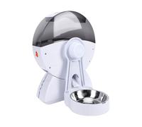 Jelquix Distributeur Croquettes Intelligent pour Animaux de Compagnie | Contrôlable Par App, Distributeur D'alimentation à Distance, Faible Puissance, Support de Cage au Sol sans Obstruction
