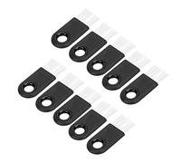 Jelquix Ensemble de Brosses de Nettoyage pour Rasoir électrique, 10 Pièces, avec Poignée Ergonomique pour un Retrait Facile des Chaumes et un Entretien Facile du Rasoir
