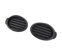 Jelquix Ensemble de Couvercles de Phares Antibrouillard, Grilles de Remplacement Noires Durables, Ajustement Parfait pour 2012-2014, Installation Facile, 1 Paire