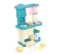 Jelquix Ensemble de Jeu de Cuisine pour Enfants 51 Pièces, Véritable Ensemble de Jouets de Cuisine Interactifs avec Four et évier pour Les Tout-Petits Filles Garçons, Apprendre en Jouant et