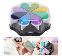 Jelquix Ensemble de Tampons Encreurs Pétales 8 Couleurs - Accessoires de Tampons Vibrants pour le Scrapbooking et les Arts et Travaux Manuels - Encre Pigmentée, Facile à Utiliser, Idéal pour le (#6)