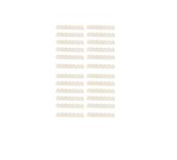 Jelquix Garniture Festonnée élégante Moulure Décorative en Bois inachevé pour la Décoration Intérieure, Armoires, Fenêtres, étagères, Paquet de 12 (M 24PCS)