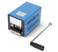 Jelquix Générateur à Manivelle Haute Puissance, Dynamo D'urgence à Chargement USB avec Forte Production D'énergie, pour les Sorties sur le Terrain, les Opérations de Sauvetage