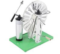 Jelquix Générateur d'induction électrostatique d'expérience de Physique de Machine Statique, Générateur de Couche Conductrice avec Poignée Isolée, Idéal pour Les Expériences à Haute Tension et la