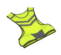 Jelquix Gilet de sécurité Réfléchissant Ultraléger Haute visibilité pour Sports de Plein Air, Course à Pied, Cyclisme, Randonnée, Poche Avant, Taille Réglable, Idéal pour Hommes et Femmes, en
