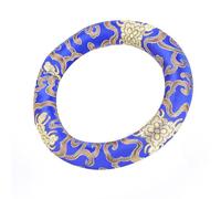 Jelquix Jelquix Coussin de Bol Chantant en Brocart de Soie, Design Doux et élégant pour Bols Chantants de 7 à 10 Pouces, Oreiller D'anneau de Méditation pour les Pratiques de Yoga et de Guérison