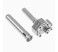 Jelquix Joystick Fer à Souder, Compatible avec les Manettes de Jeu | Alliage de cuivre chromé, adaptateur multi-trous, alignement précis, outil de dessoudage