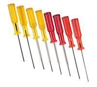 Jelquix Kit de Tournevis à Douille Hexagonale en Plastique pour Tendon de Bœuf Japonais, Tournevis 1,5 Mm/1,6 Mm pour Surjeteuse, Accessoires de Couture Résistants à L'usure